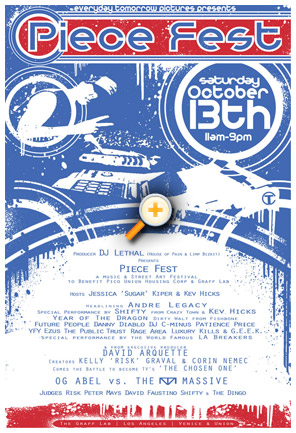 Piece Fest 2012 Event Poster